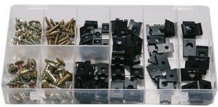 PELTIMUTTERI LAJITELMA 170-OS BGS - Mutteri Din 934 messinki/nailon/alumiini - 52000110 - 2