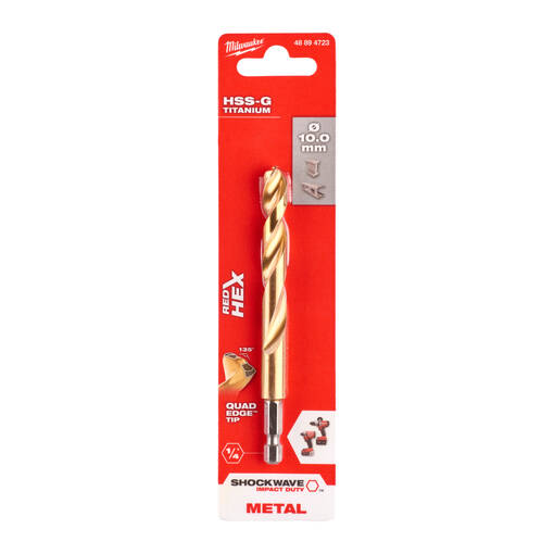 BITS PORANTERÄ MILW SHOCK TIN ISKUK - Pikateräsporat - 63974920P - 1