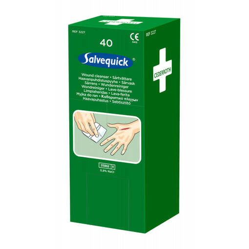CEDERROTH SALVEQUICK HAAVAPYYHE 40 KPL - Ensiaputarvikkeet - 56210110 - 1