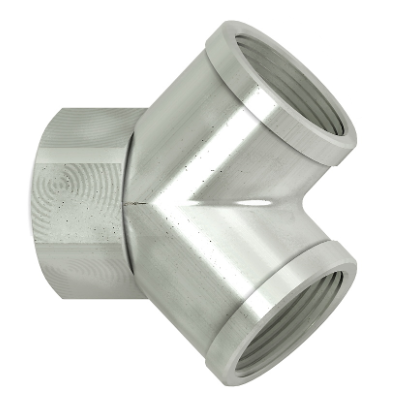 PAINEILMA LIITIN Y-HAARA SISÄK 1/4 - Paineilmaliittimet - 67010160 - 1