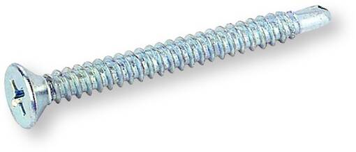 PORAR. DIN7504P UPPO ZN - Poraruuvi uppokanta 7500-P zn - 46010260P - 1