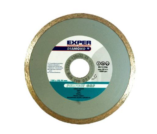 TIMANTTILAIKKA EXP 125MM YHTENÄIS KEHÄ - Timanttilaikat katkaisu - 64410140 - 1