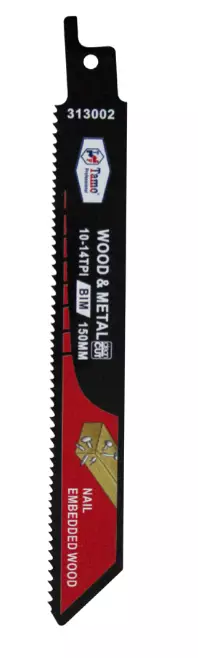 PUUKKOSAHANT TA BI-MET 3 KPL 150MM 10-14 - Puukkosahanterät metalli - 6384823 - 1