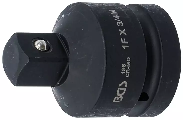 VOIMAHYLSY ADAPTERI 1" NAARAS 3/4 UROS - Räikät ja jatkot - 6167000313 - 1