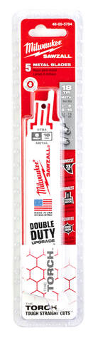 PUUKKOSAHANT MET 5KPL 150/18TPI TORC MIL - Puukkosahanterät metalli - 63848005784 - 1