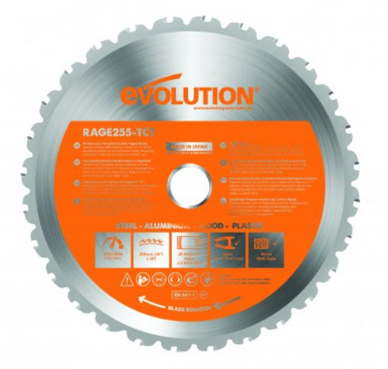 PYÖRÖSAHANTERÄ 255 Z28 RAGE - Pyörösahanterät metalli - 63510154 - 1