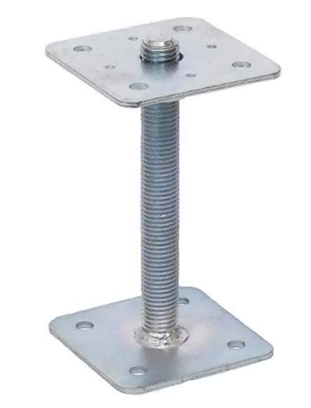 SÄÄTÖJALKA M20X200 ZN - Pilarikenkä säädetävä - 76410295 - 1