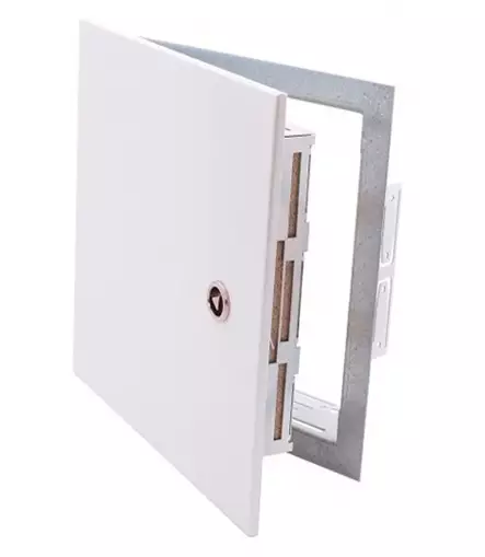 TARKISTUSLUUKKU EI30 300X300 VALKEA - Seinäkiskon kannattimet - 82710175 - 1