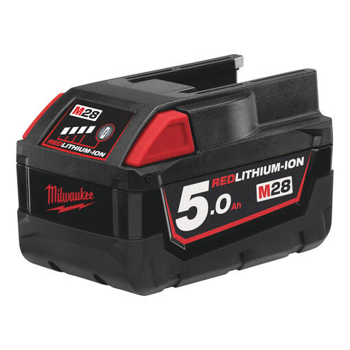 MILWAUKEE M28 B5 AKKU 5,0AH 28V - M18 18V Akut ja laturit - 800M28B5 - 1