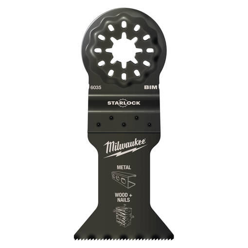 MULTITOOL TERÄ 43MM MILW SL BIM WM28X47 - Multitool terät Bi-metal - 63748906035 - 1