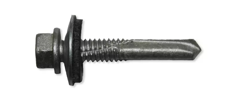 PORAR.DIN7504K TEKS-5 5.5X32 ZN EPDM - Poraruuvi kuusiokanta 7500-K ruspert - 46010225 - 1