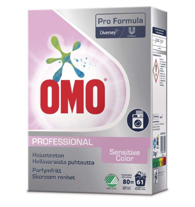 PYYKINPESUAINE OMO SENS 8 KG PROF - Saippuat ja pesuaineet - 8701016035 - 1