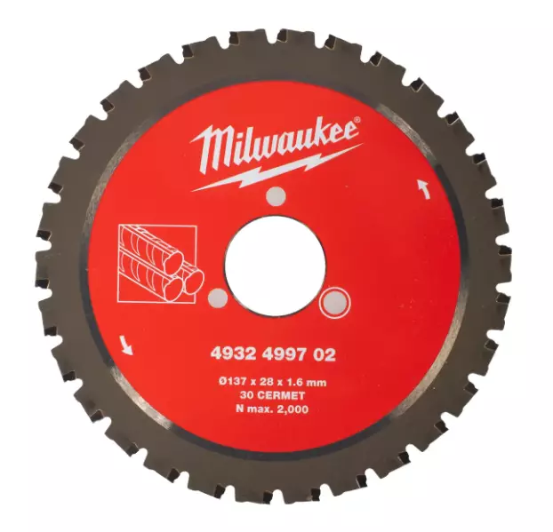 PYÖRÖSAHANTERÄ 137x28X1,6X30 MILW HARJA - Pyörösahanterät metalli - 6351008855 - 1