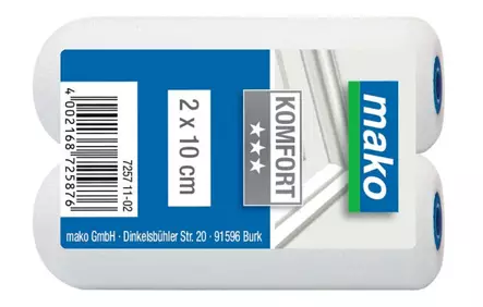 VAAHTOMUOVITELA MINI 10 CM RULLA - Maalaustelat - 6041009917 - 1