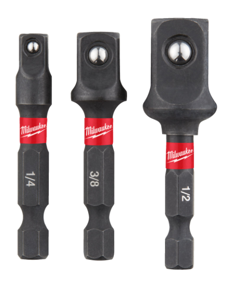 BITS ADAPTERI SARJA 50MM ISK 1/4-3/8-1/2 - Räikät ja jatkot - 629210207 - 1