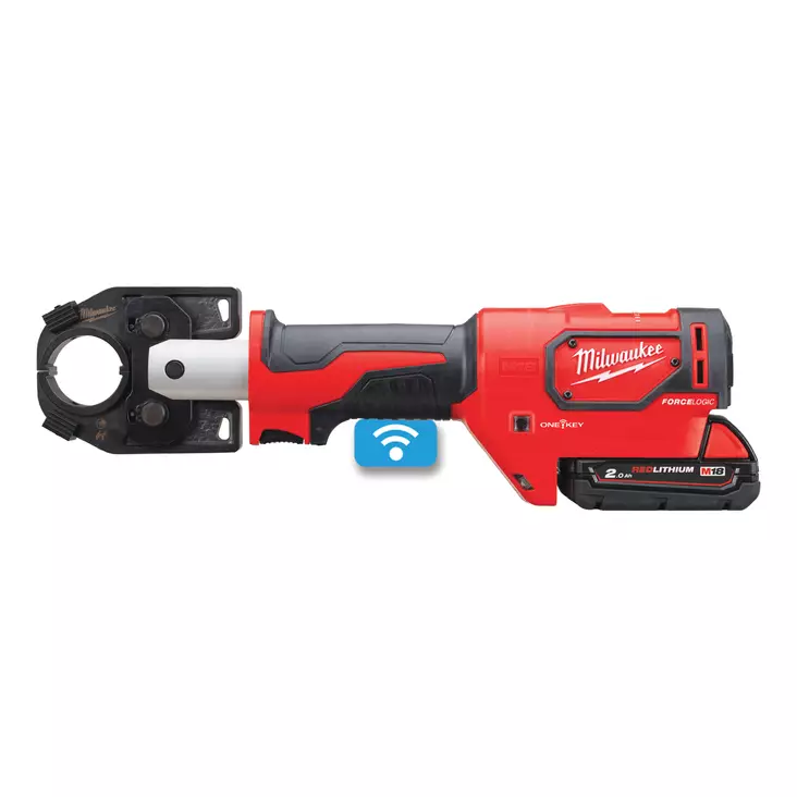 MILWAUKEE M18HCCT-201C KAAPELIPURISTIN - M18 18V Hionta,leikkaus - 800M18HCCT201C - 1