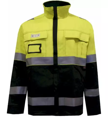 TAKKI 4835 HVT AFAS KELT/MUS - Palosuojatut työvaatteet - 560483548P - 1