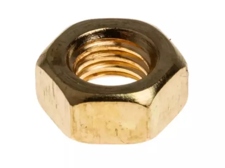 MUTTERI DIN934 MESSINKI - Mutteri Din 934 messinki/nailon/alumiini - 20220305P - 1