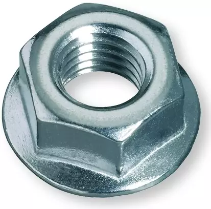 MUTTERI LAIPPA DIN6923-10 GEOMET HIENOK - Laippamutteri Din 6923 rihlattu zn - 2021049056P - 1