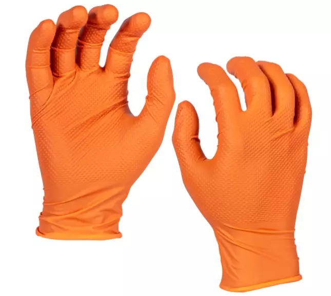 TYÖKÄS NITRIILI MILW ORANSSI 50KPL - Muut käsineet - 56110006808P - 1